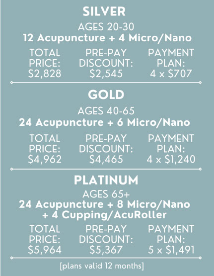 total rejuvenation pricing